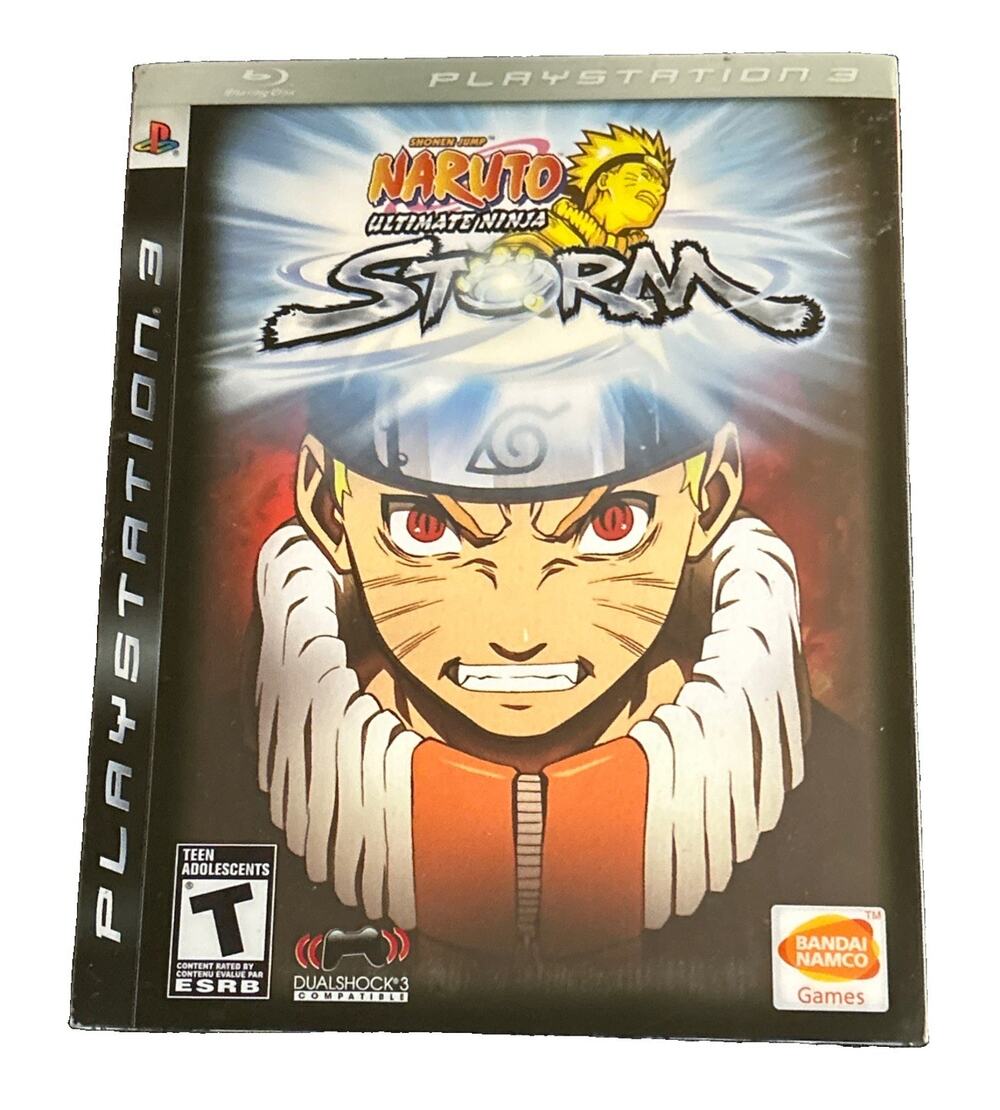 Naruto Ultimate Ninja Storm PlayStation 3 Limited Edition Steelbook Tested Works
